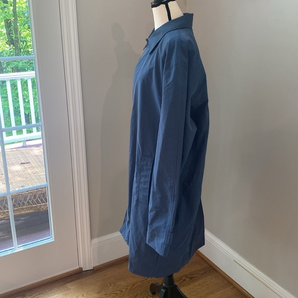 Men's NWT J. Crew raincoat quiet luxury XL professional minimalist neutral - Picture 7 of 12
